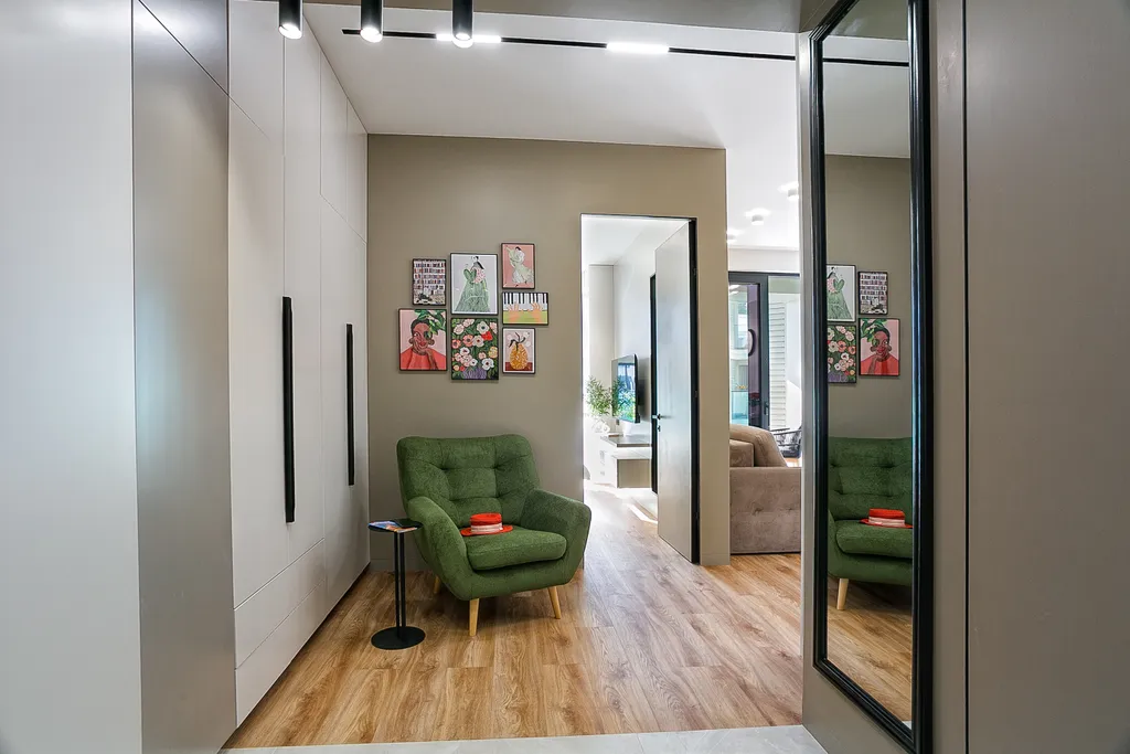 Стильная квартира Чайка с видом на море