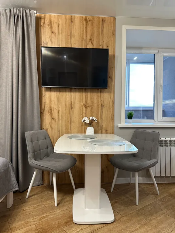 Светлая, уютная студия