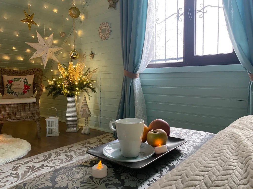 Уютный дом для отдыха или праздника