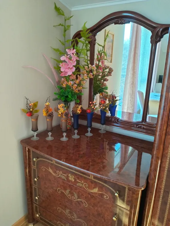 Уютный дом с цветами, видом на горы, мангалом