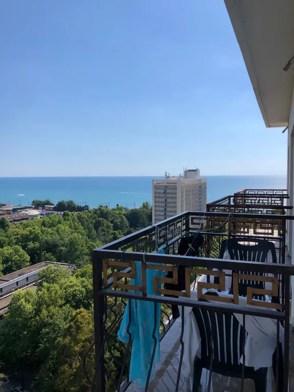 Квартира Квартира Уютная студия на первой линии у моря — Адлер