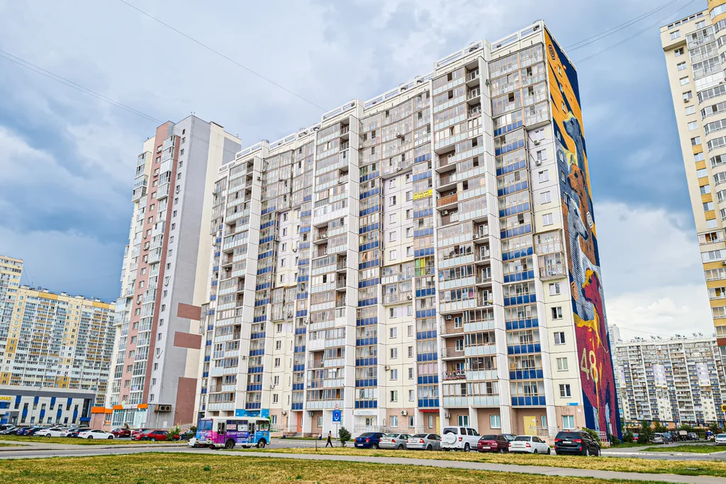 Квартира Квартира Евротрёшка в Академ Riverside — Челябинск