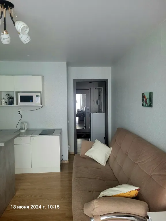 Уютная трёхместная студия недалеко от метро