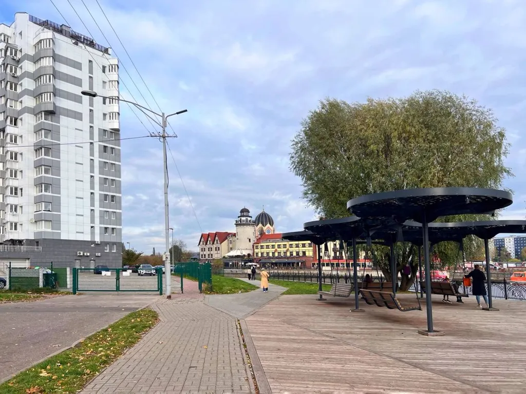 Стильный двухкомнатный люкс с видом на Кафедральный собор