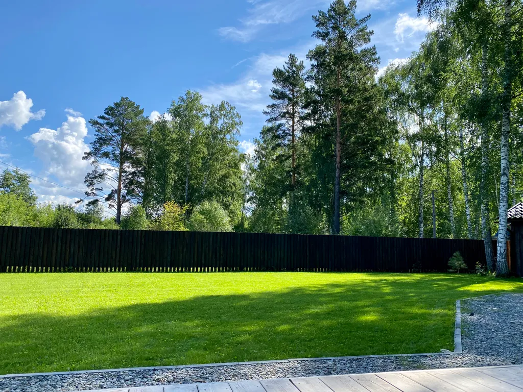 Дом-шале с печью-камином