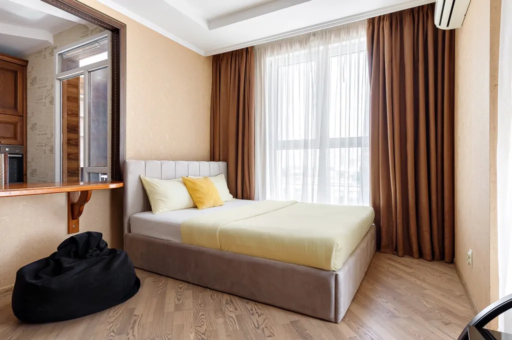 Квартира Уютная квартира-гнёздышко в жк «большой», lounge-зона, smart-tv — Краснодар