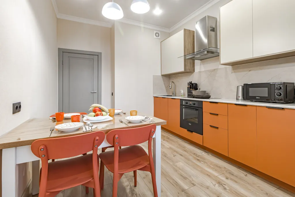 Красивая квартира с дизайнерским ремонтом