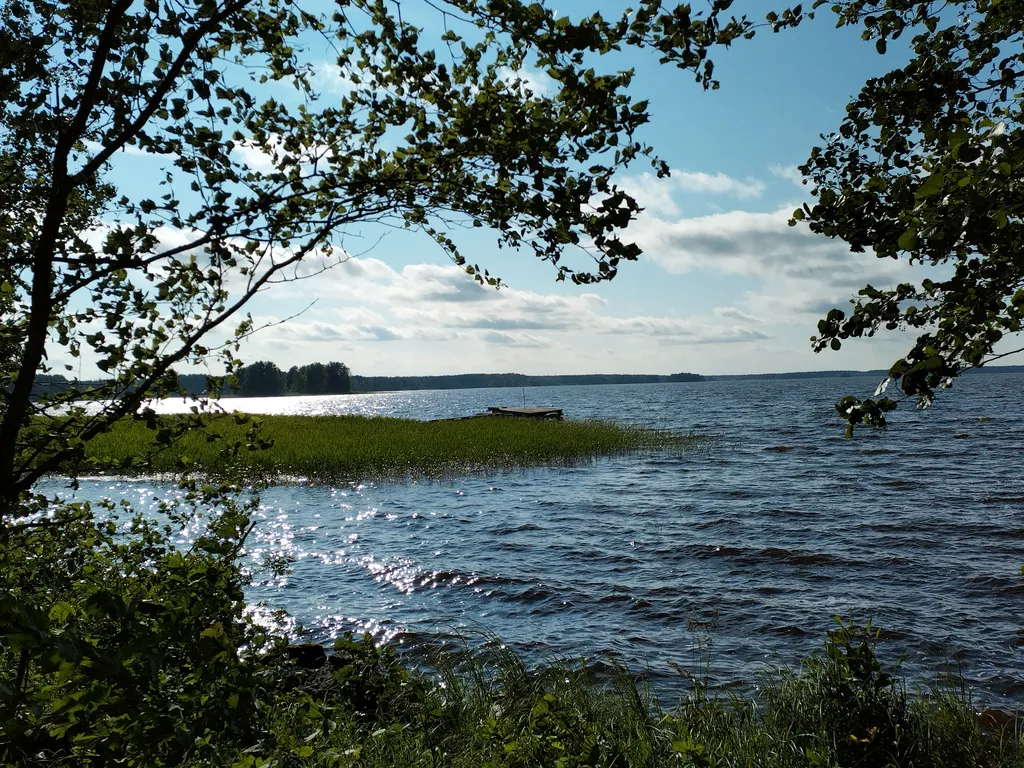 Дом на берегу протоки, ведущей в Вышневолоцкое водохранилище