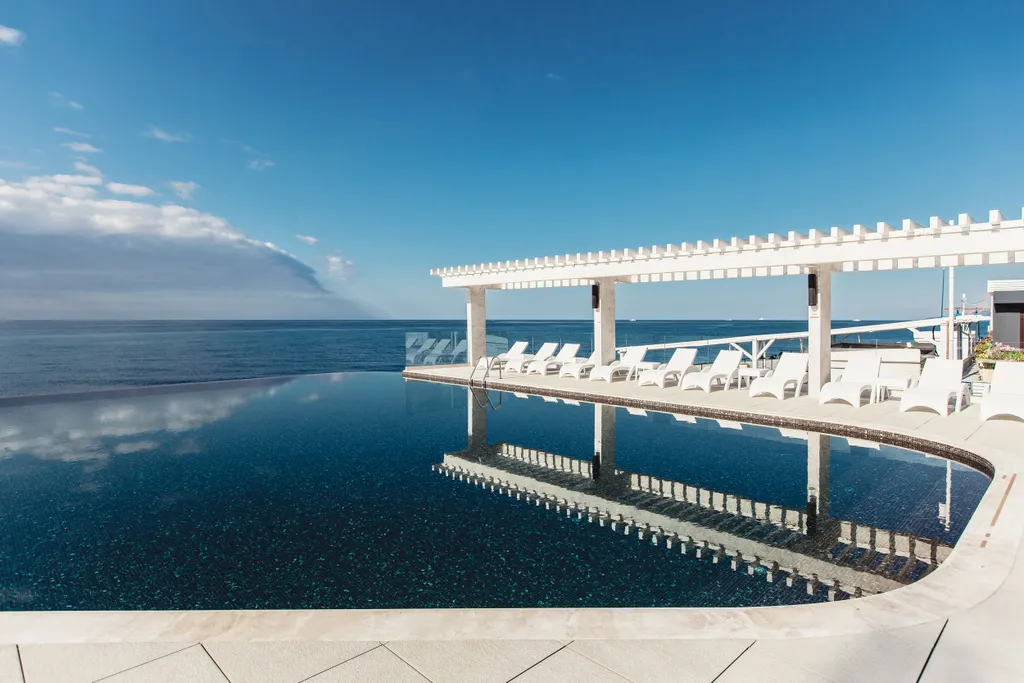 Студия с видом на море парк