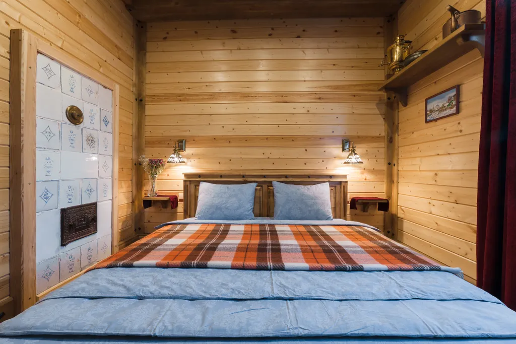 Этаж в доме с одной спальней, гостиной и верандой