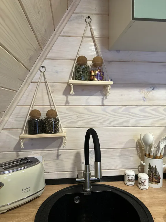 Уютный новый дом А-frame Седьмой берег