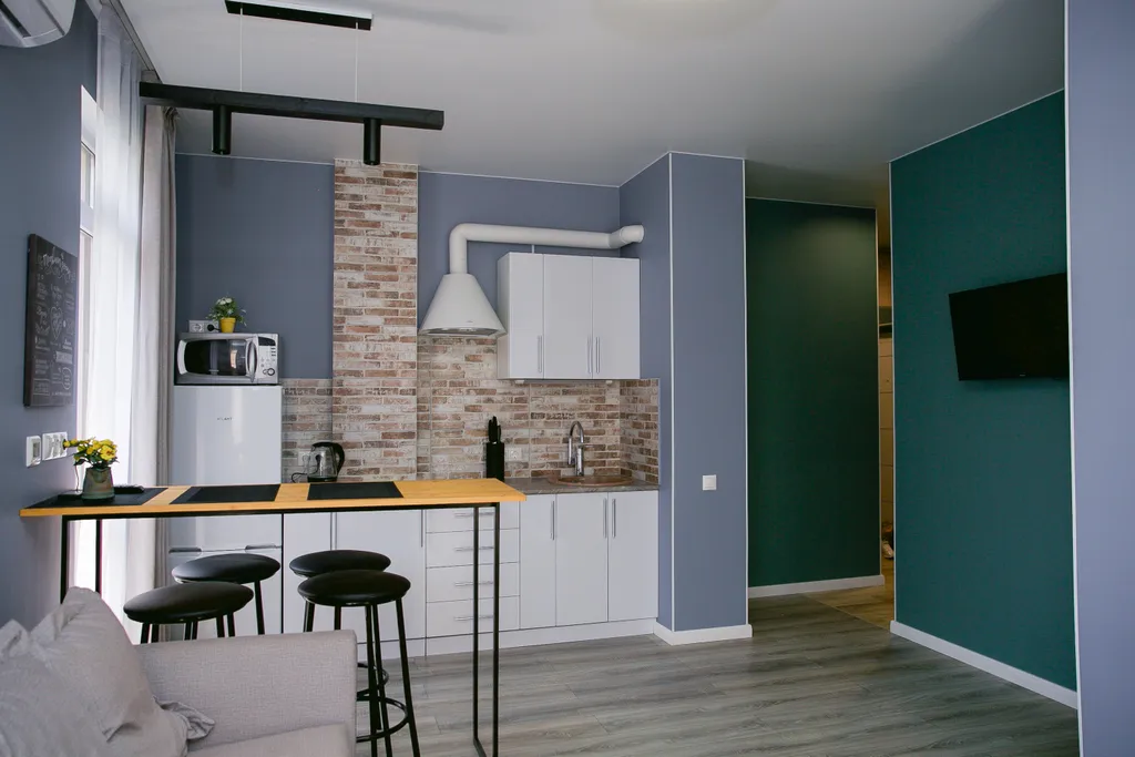 Квартира Новые уютные апартаменты с французским балконом — Адлер