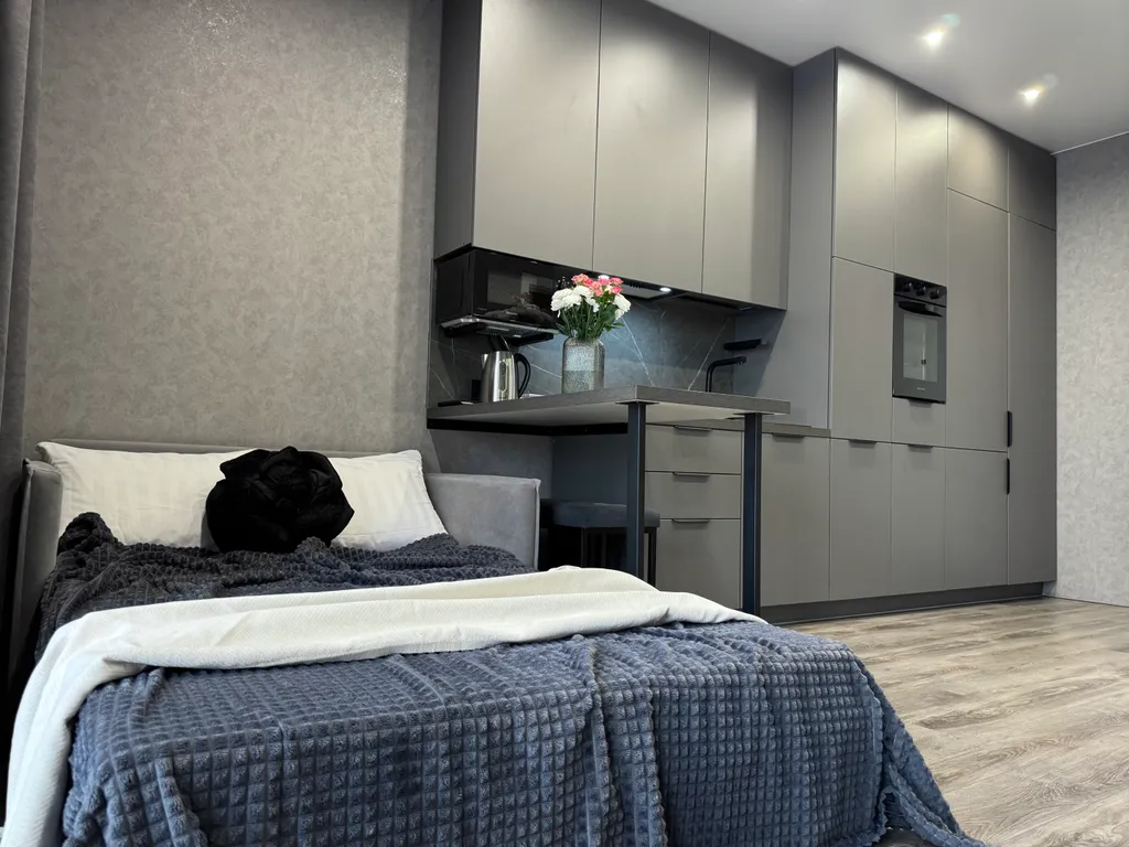 Современная квартира в новом деловом центре Новосибирска