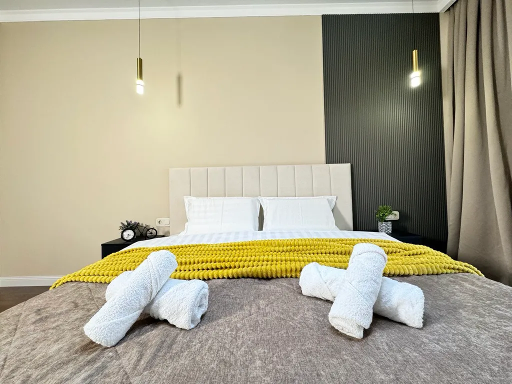 Квартира Евродвушка в ЖК Комфорт Сити с видом на горы, рядом с ТЦ MEGA — аренда посуточно в Алматы