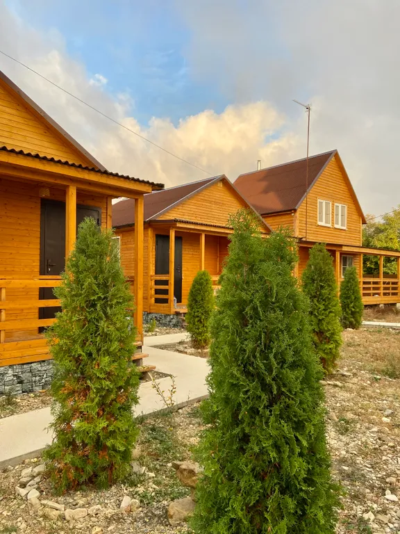 Номер в эко-домике улучшенный