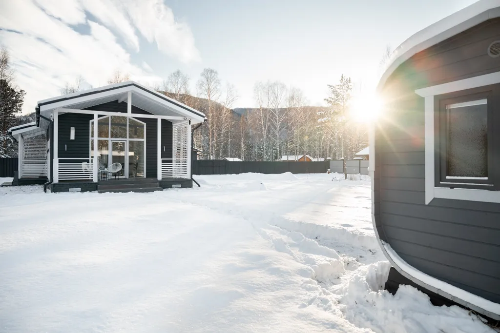 Коттедж Уютный дом около реки Мана с баней — аренда посуточно в Манский