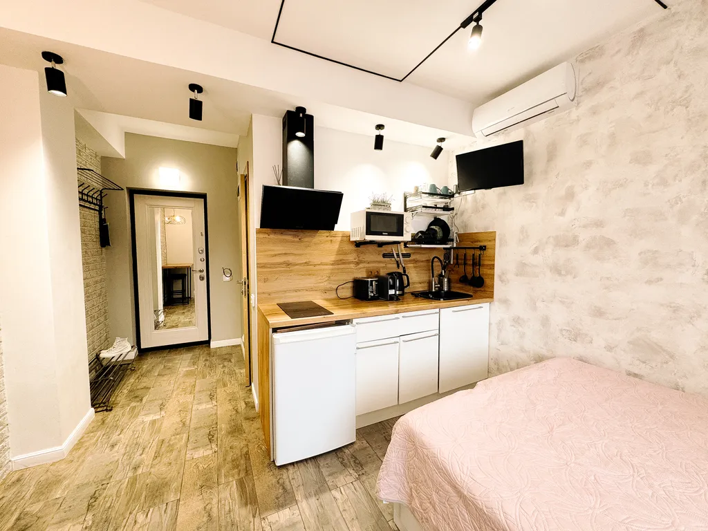 Студия 14 с видом на горы