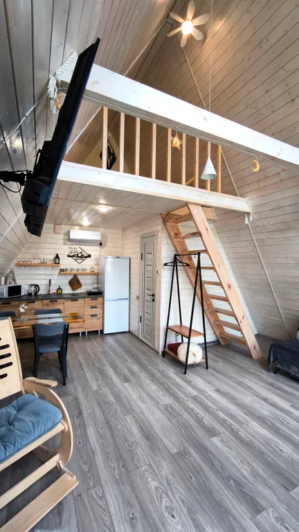 Дом в стиле Афрейм Дача у Горы