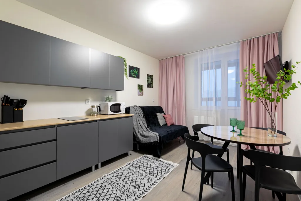 Просторная уютная однокомнатная квартира