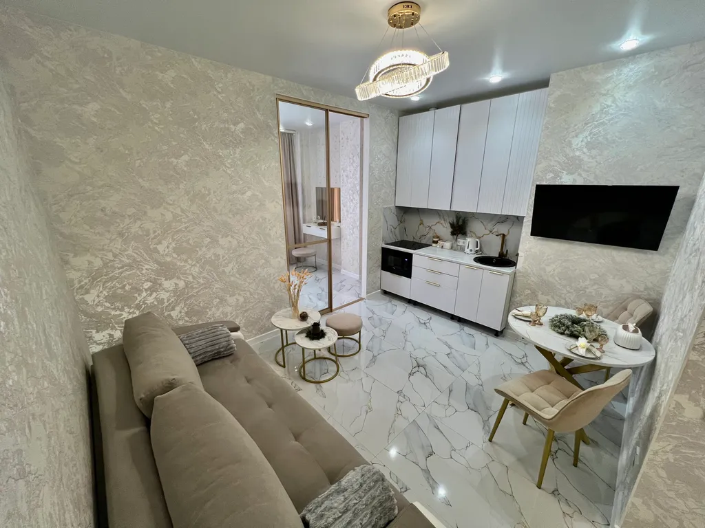 Уютная квартира в элитном доме с дизайнерским ремонтом