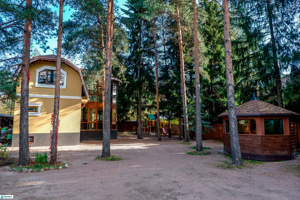 Коттедж с теплым бассейном и баней на дровах