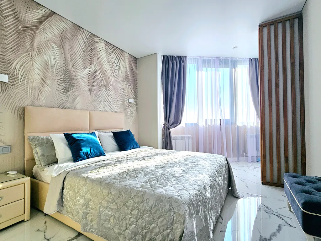 Квартира Большая двухкомнатная квартира с видом на море — Адлер