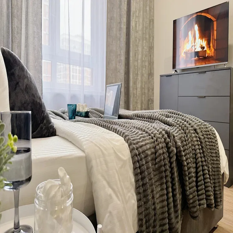 Квартира Квартира Стильная Студия в ЖК Самолет — Краснодар