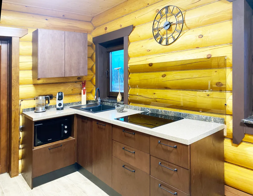 Эко шале Эдельвейс с видом на горнолыжный курорт Сорочаны