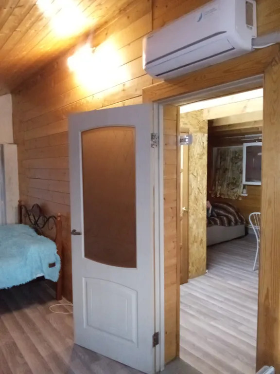 Дом с баней на дровах и видом на реку