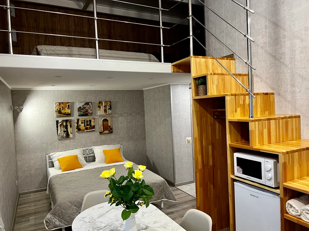 Двухэтажные апартаменты близко к М4 Дон до 6 человек