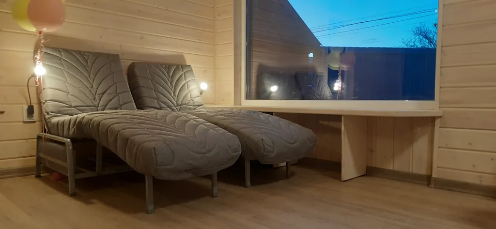 Новый дом в экостиле с мангалом