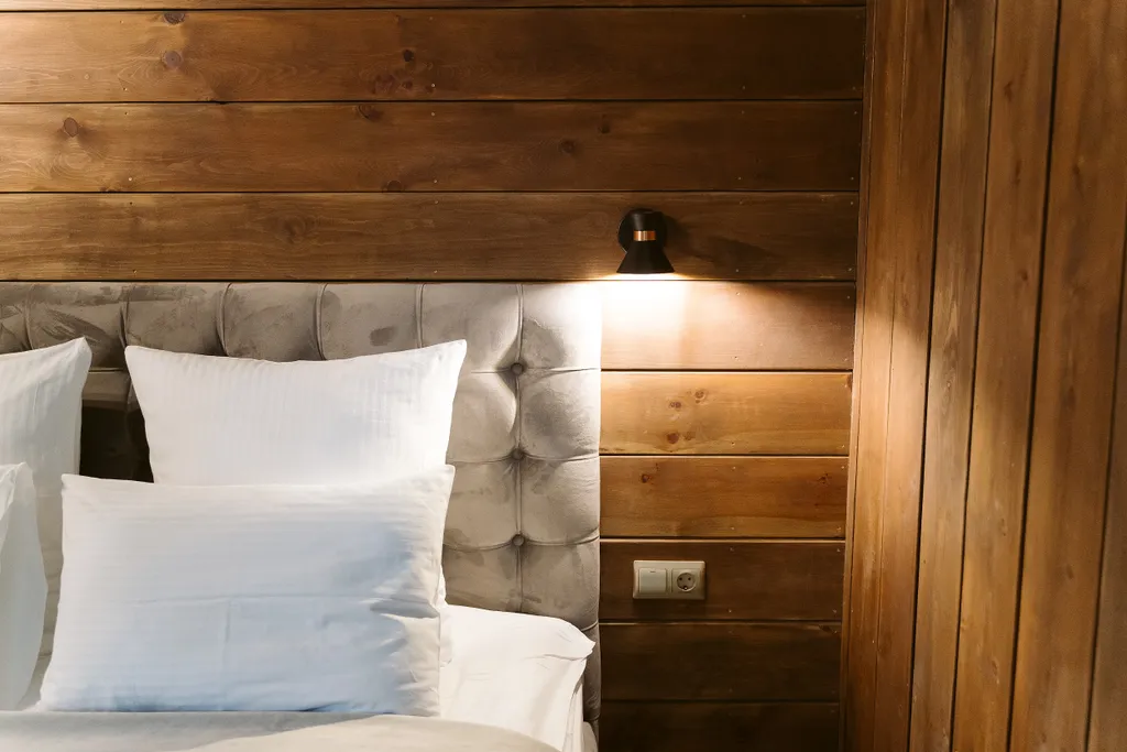 Домик с камином и кондиционером