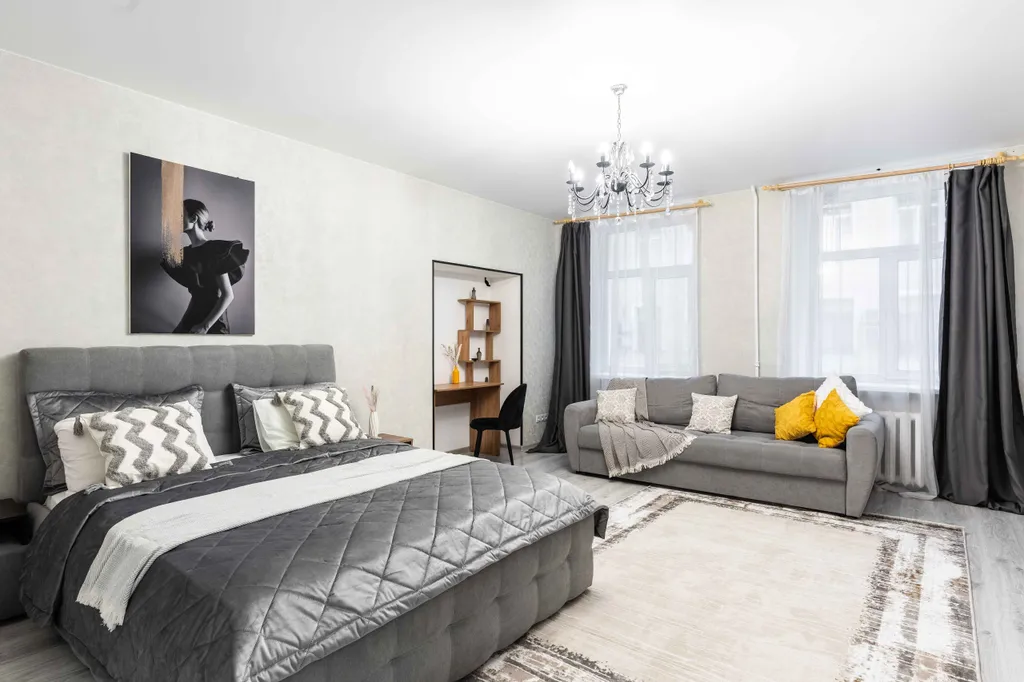 Квартира Квартира Апартамент люкс 4 спальни — Санкт-Петербург