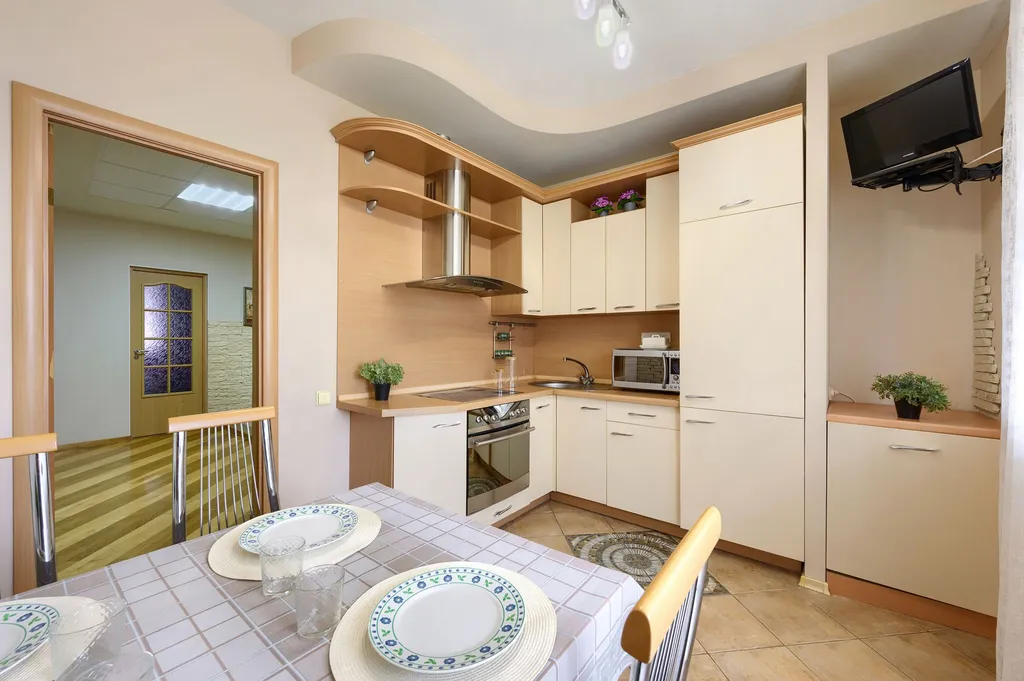 Апартаменты с 2 спальнями с видом на реку