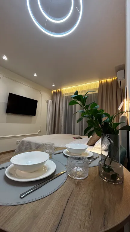 Квартира Квартира Студия для двоих MoonRoom72 в Европейском — Тюмень