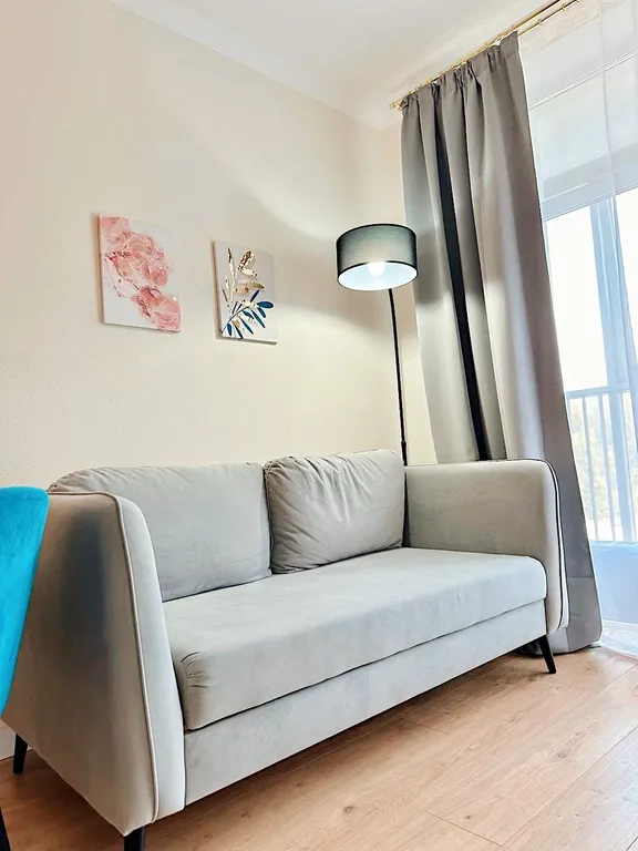 Однокомнатные апартаменты с современным ремонтом