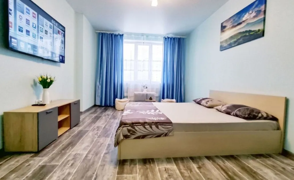 Квартира Апартаменты Квартиркаплаза просторный семейный вариант Самарские термы — аренда посуточно в Самара