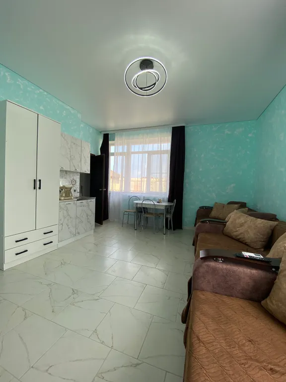 Квартира Апартаменты улучшенный номер Люкс с балконом с видом на море — Анапа