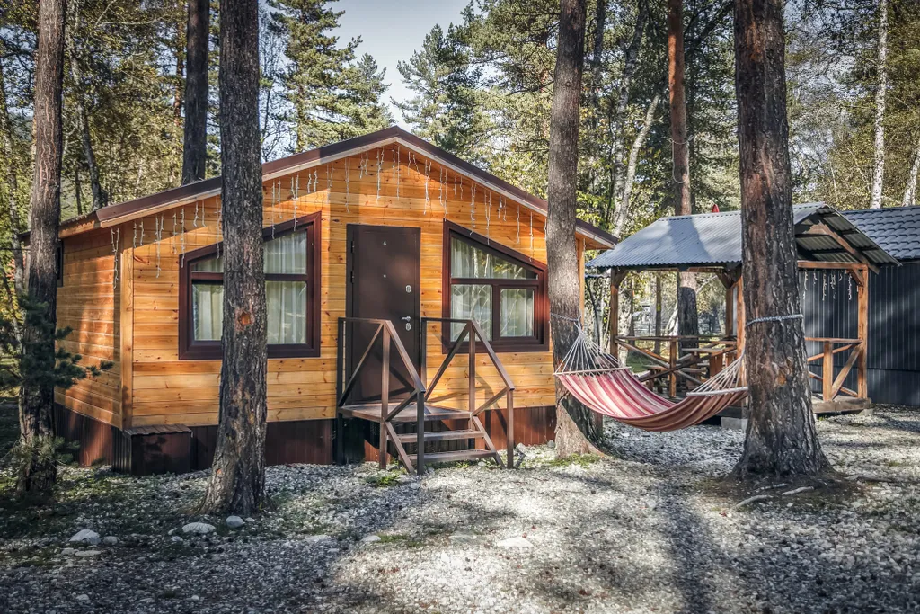 Коттедж Коттедж с видом на горы и лес — Архыз