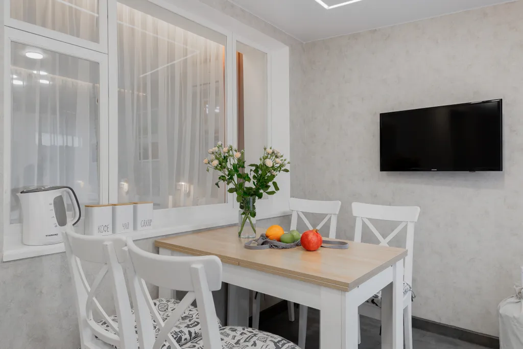 Просторная 2-комнатная квартира с дизайнерским ремонтом