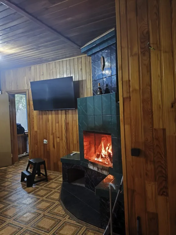 Дом с баней, беседкой и мангальной зоной для отдыха