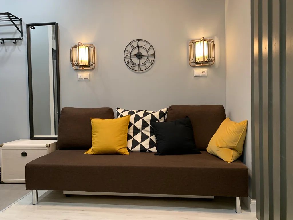 Квартира Квартира Студия желто-черная в ЖК Sreda — Москва