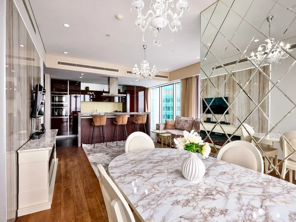 Роскошные апартаменты люкс в башне Око Москва-Сити