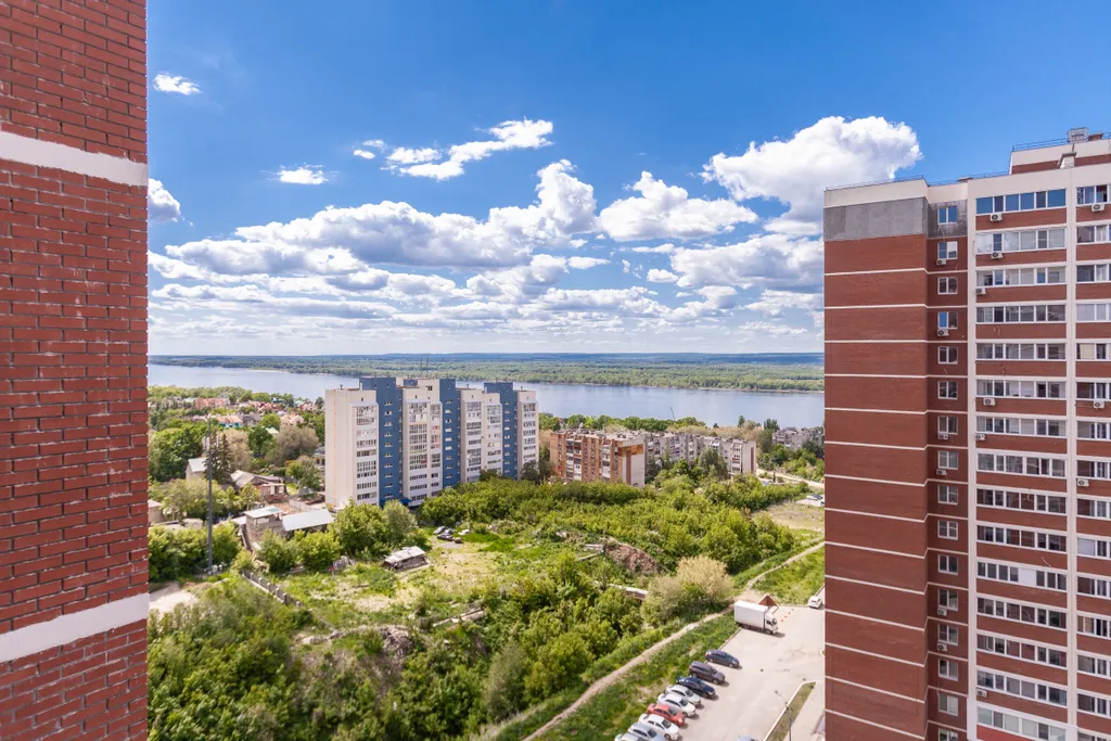 Апартамент RentPlaza, вид на Волгу