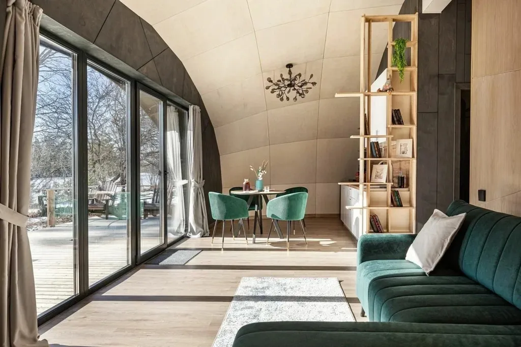 Коттедж Лодж комфорт c купелью — Луга