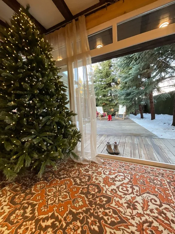 Дом Релакс'Ель с природным шармом рядом с Москвой и горячей джакузи