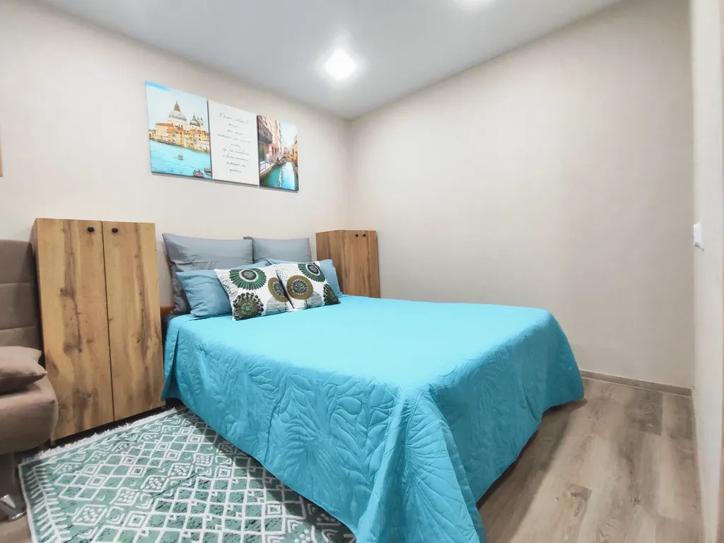 Однокомнатная квартира на 3 спальных места, с балконом