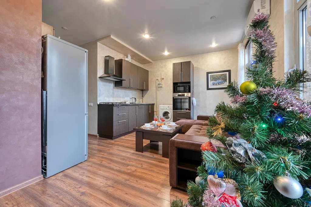 2-ком квартира с видом на горы, балкон и камином Я на Море