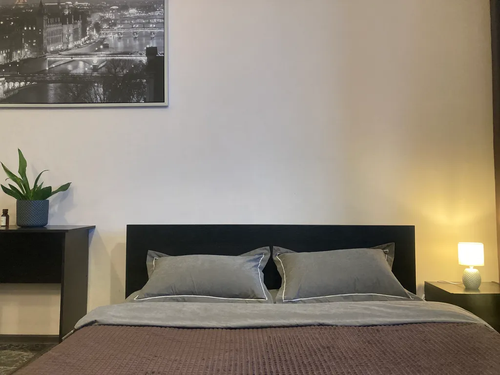 1-комнатная квартира с видом на парк За Саймой и реку Обь