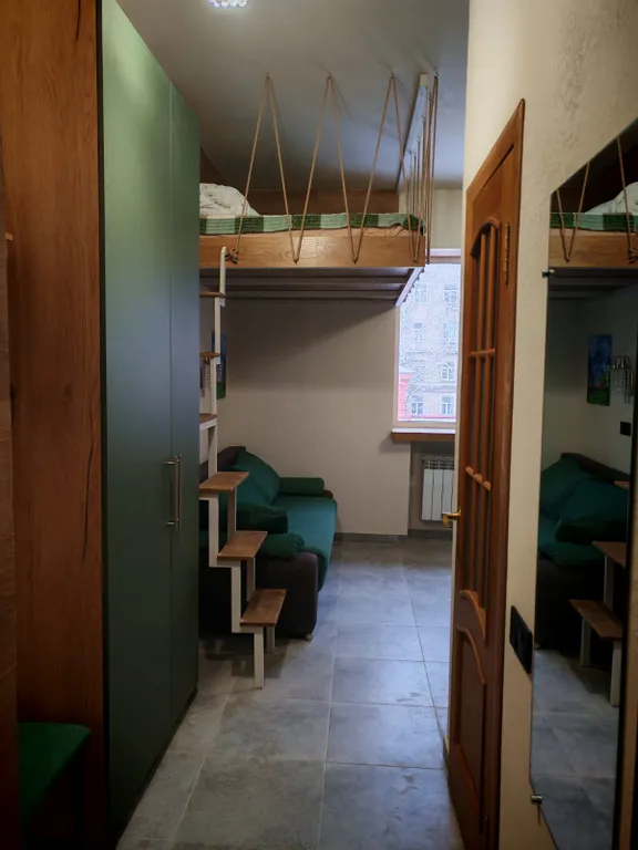 Квартира-студия, 2 кровати